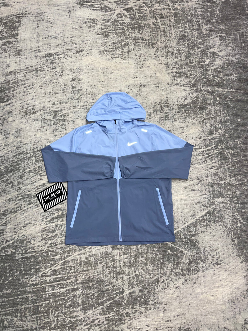 Blue Nike Packable Windrunner Jacket