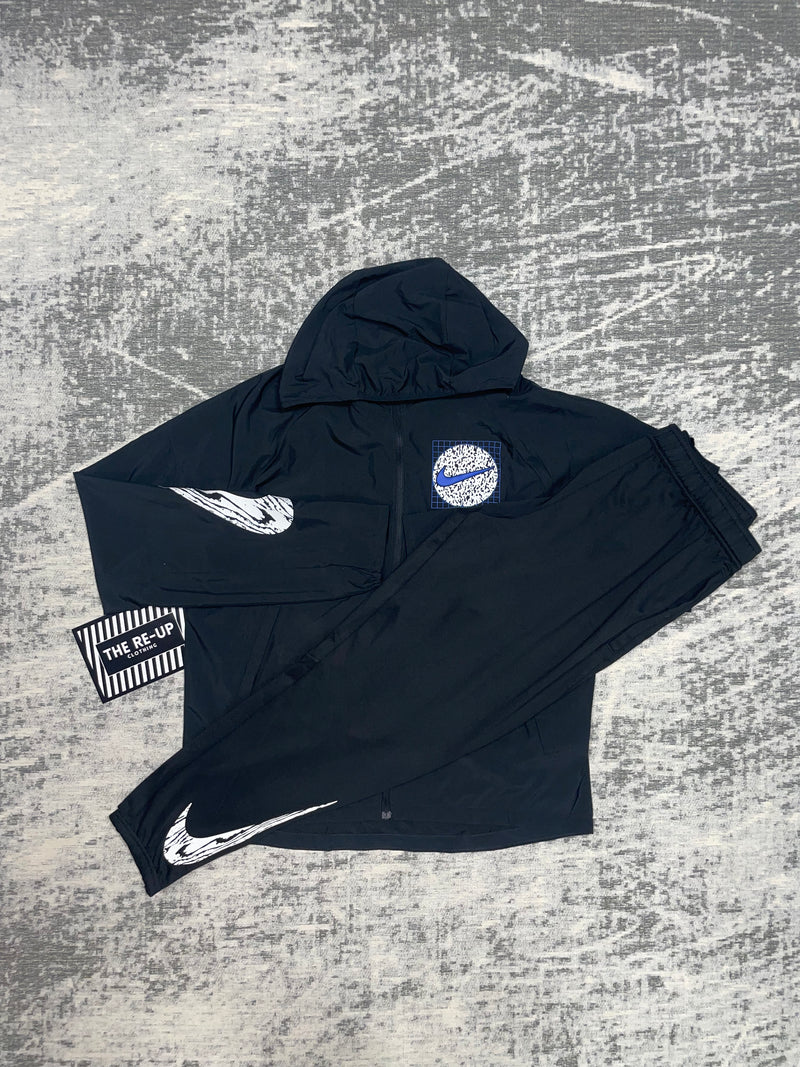 Nike gx tracksuit hot sale black