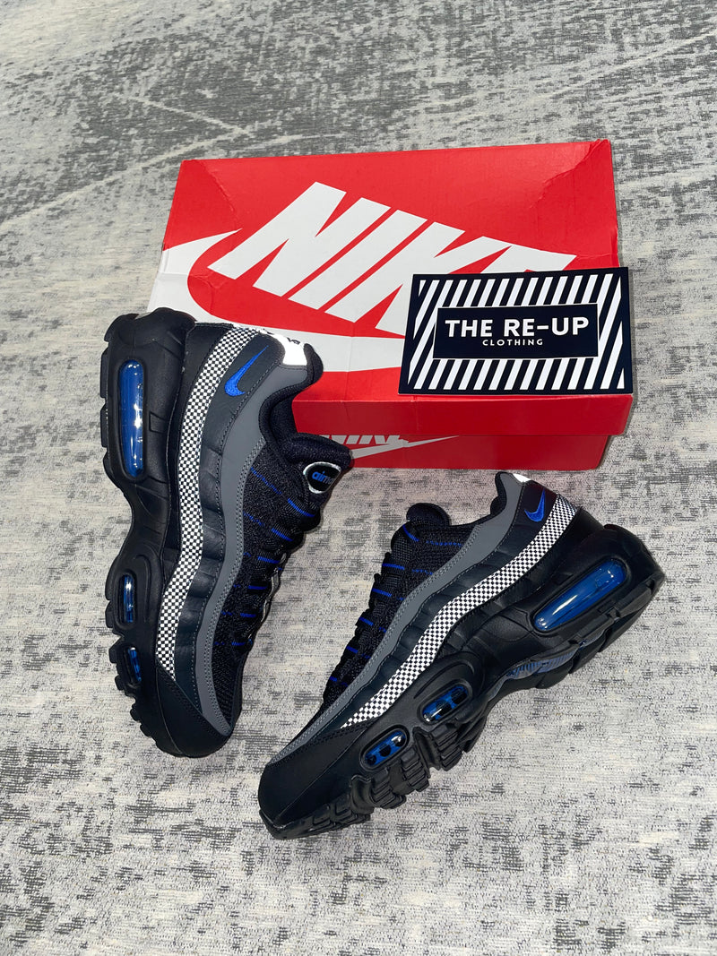Nike Air Max 95 Essential Game Royal Trainers Royal Blue Black