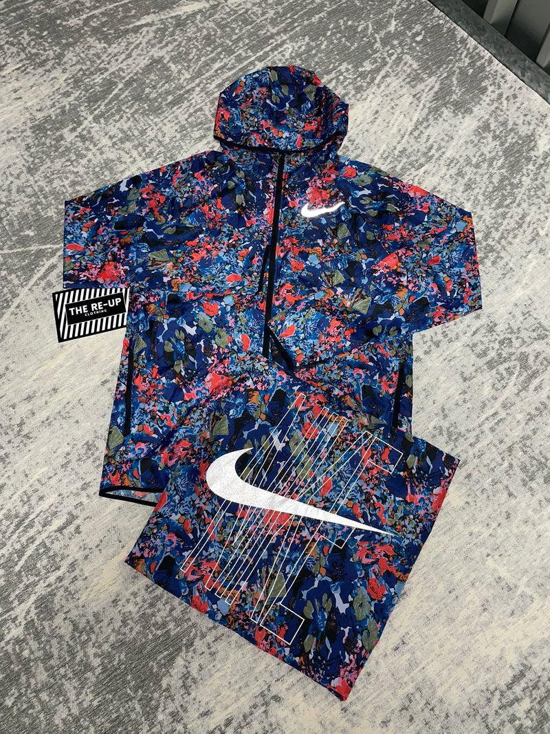 Nike floral clearance windrunner